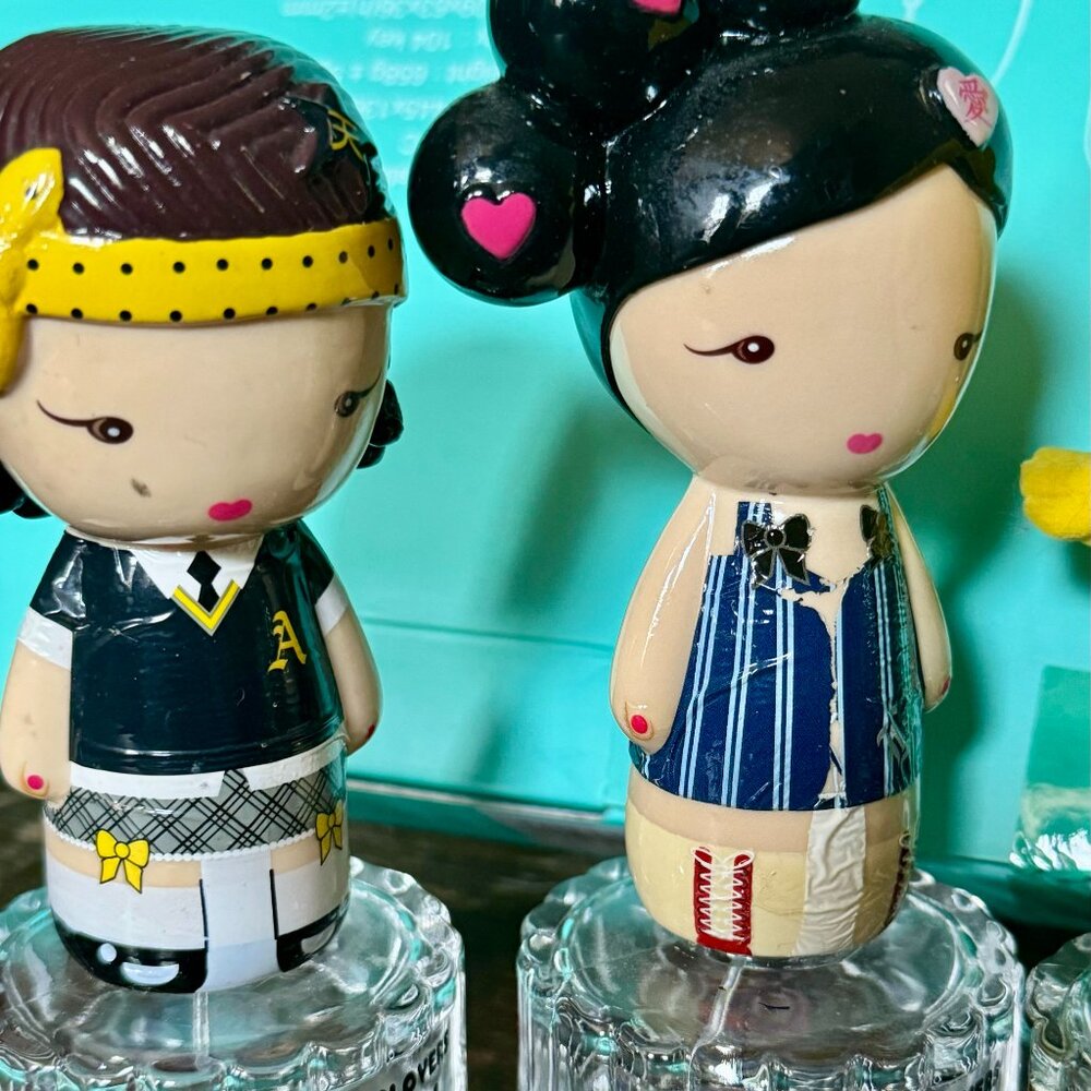 Harajuku Lovers Collectible 3 Perfume Bottles Empty in great condition - Picture 3 of 16